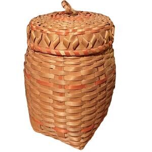 Hand Woven 1930's Antique Basket
